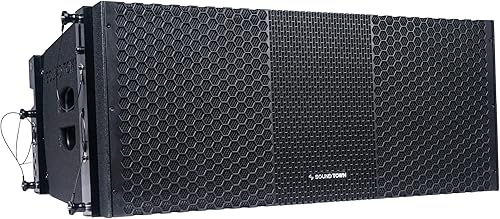 Miniatura 4 de Sound Town ZETHUS 4 x Sistema de altavoces de matriz de línea dual de 10 con controladores de compresión de titanio, rango completobi-amplificación