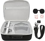 Hard Carrying Case for PS VR2, Waterproof Travel Case with Shoulder Strap, Portable Handbag Storage Bag for PS VR2 All in One VR and Accessories Carrying Case for Travel Home