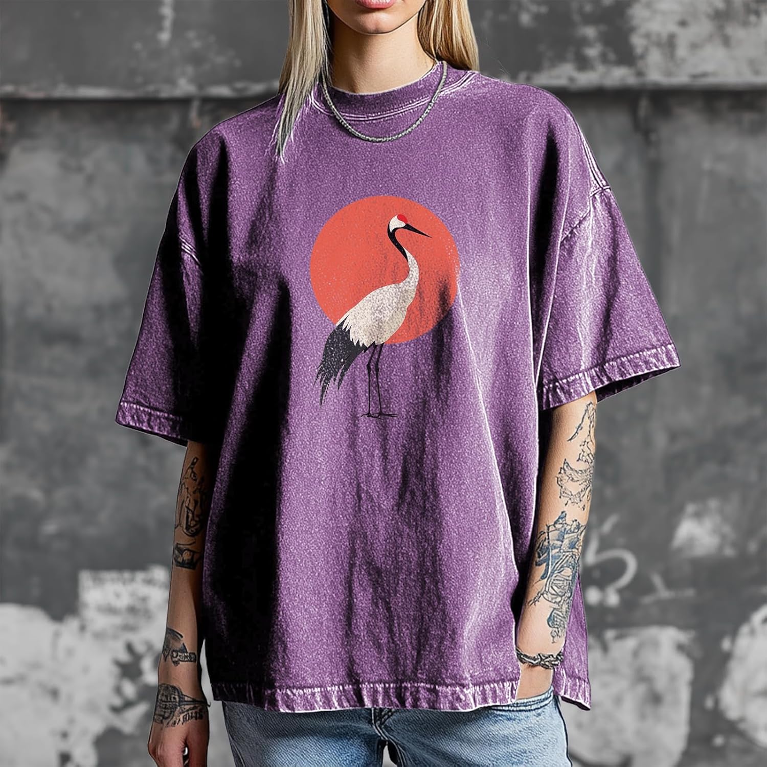 Trendy Shirts for Women Loose Short Sleeve Cotton Plus Size Casual Crew Neck Tees Basic Washed T-Shirts - Image 2