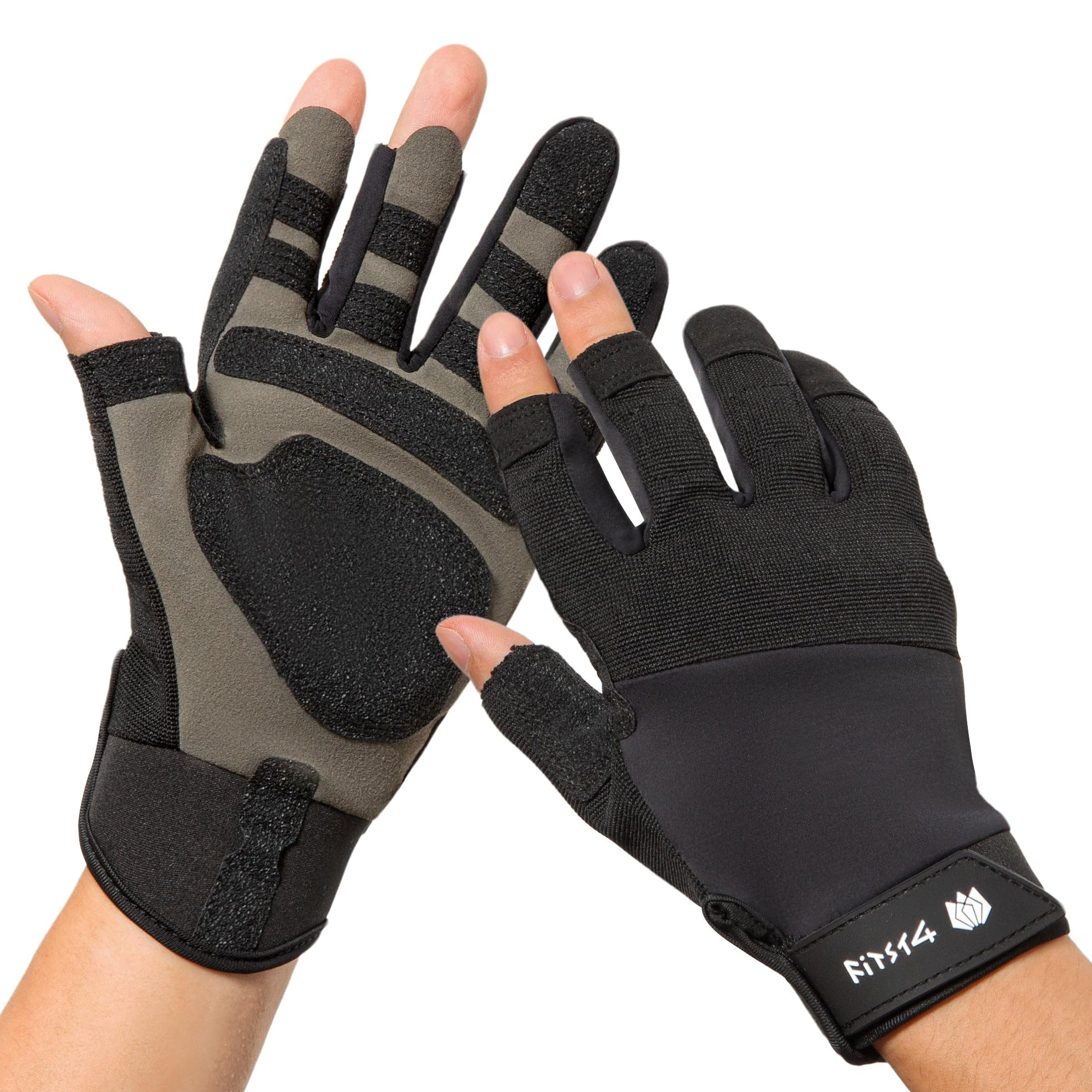 FitsT4 Sports Guanti da vela, da uomo, per kayak, per vela, yacht, vela, pagaia, pesca, dinghy, gommone