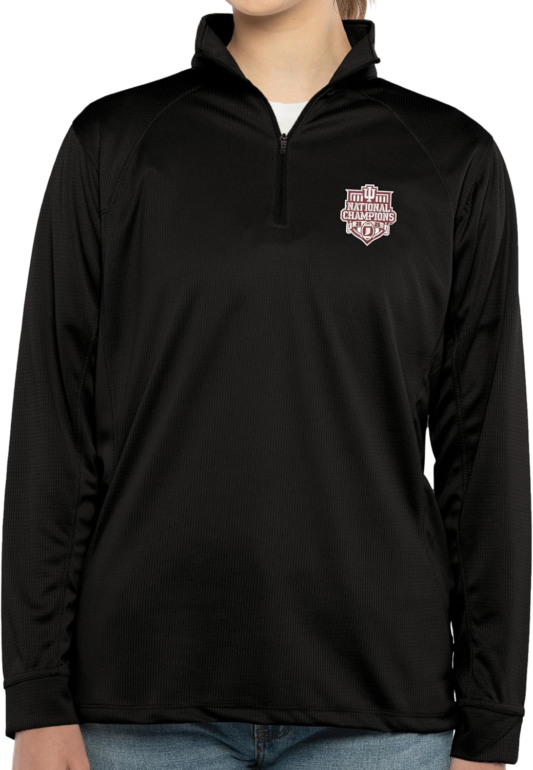 Indiana Hoosiers 2025 National Champions - Women's 1/4 Zip Pullover