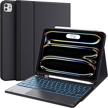 IPad Pro 11 ＋CHESONA キーボードケース＋NOMATICバッグ Amazon.com: CHESONA Keyboard Case for iPad Pro 11 inch (M4-2024/M5