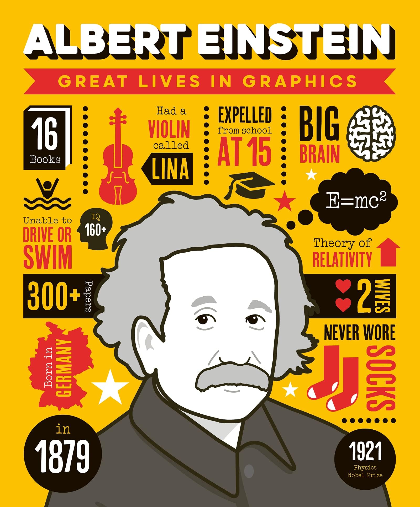 Great Lives in Graphics: Albert Einstein (Great Lives in Graphics)