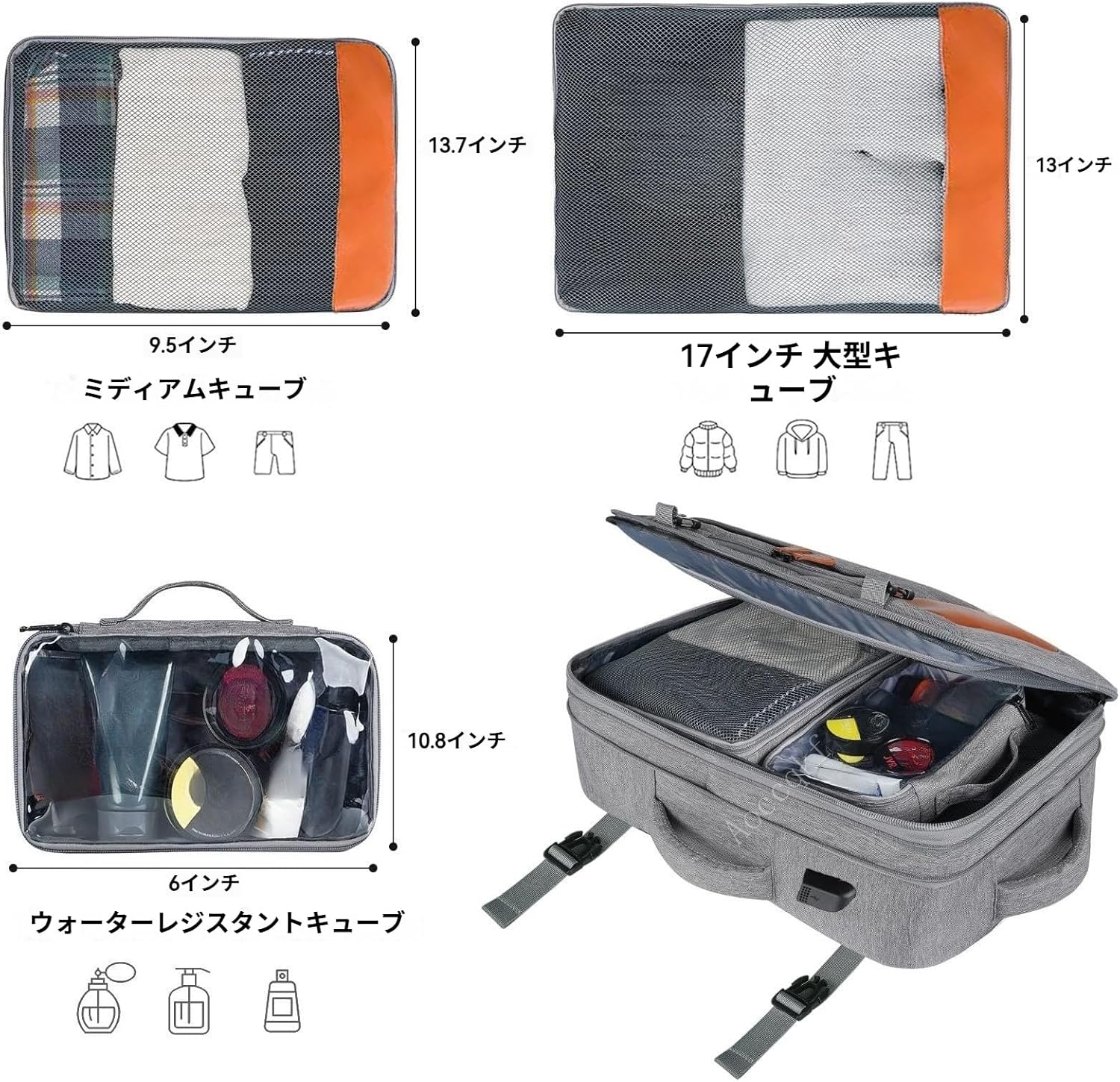 [Aoccqkf] リュック メンズ 大容量 リュックサック ビジネスバッグ 多機能 防水パソコンリュックサック ショルダーバッグ
