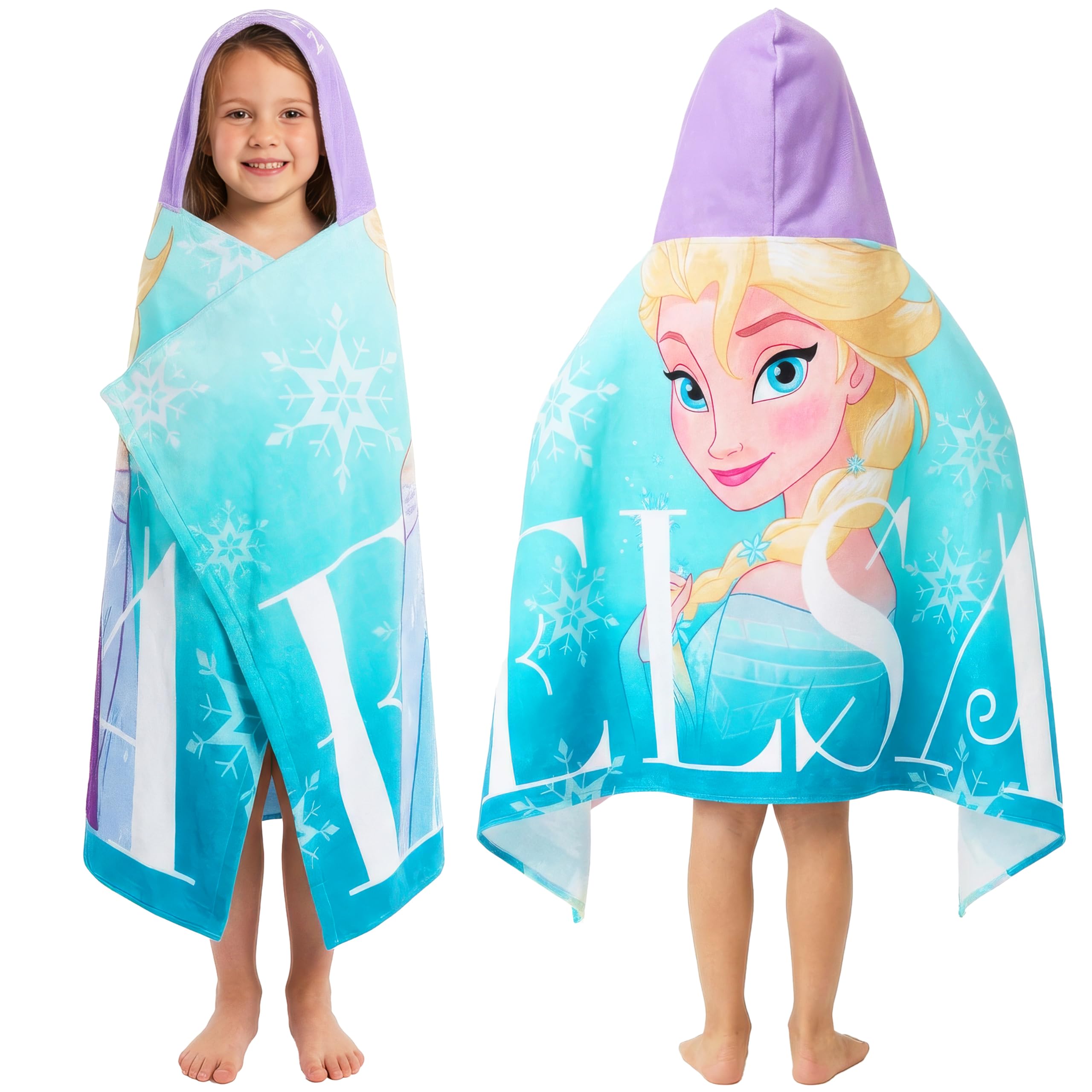 Get Trend Disney Princess Poncho Toalla Niña con Capucha 2-6 Años, 100% Algodón Toalla de Baño Infantil, Piscina Playa Poncho de Natación con Capucha, Idea de Regalo Niña (Multi Princess) — view 10