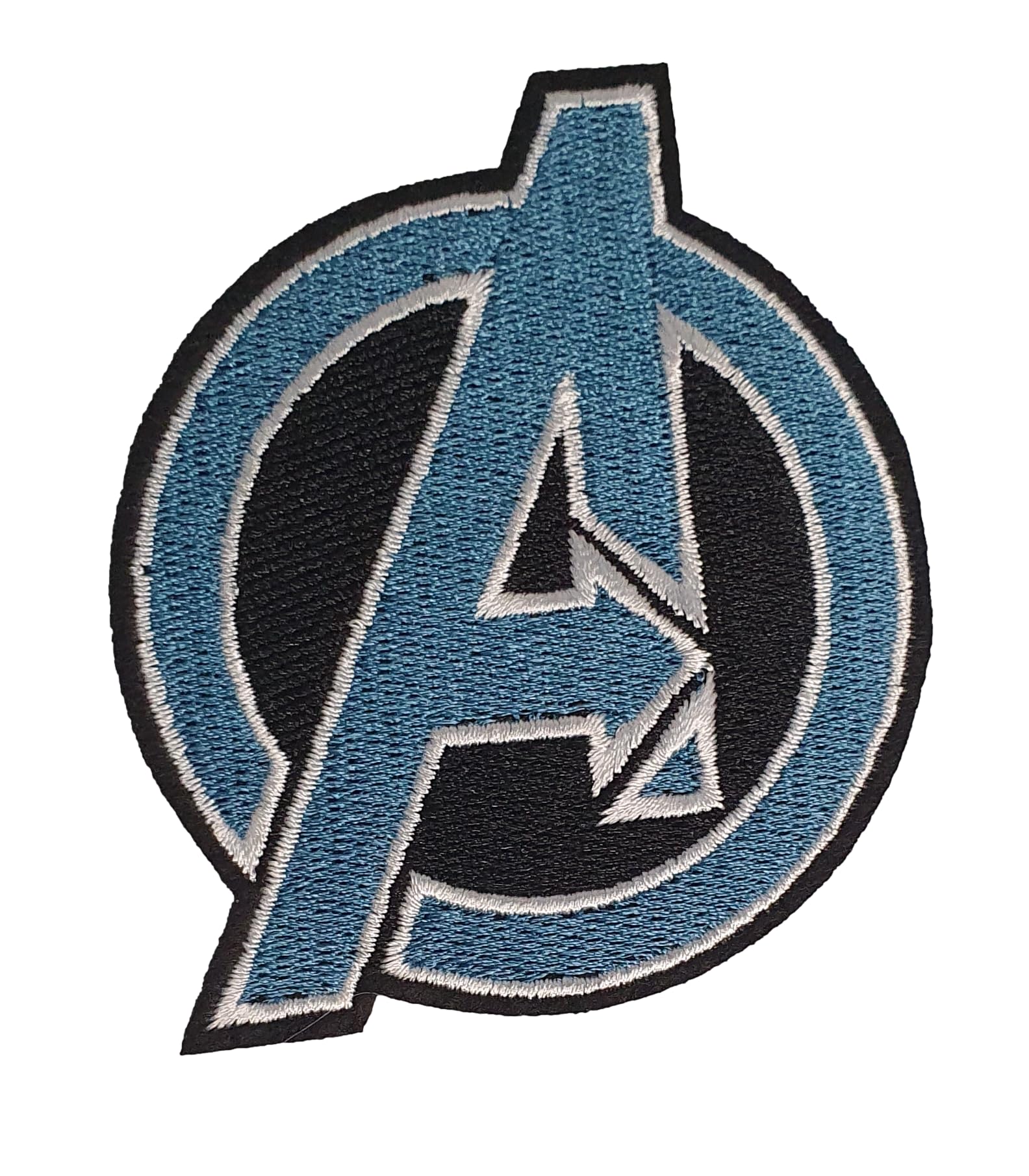 Fat-catz-copy-catz Avenger's Assemble Logo Super Hero Captain America Embroidered Patch Badge Iron or Sew on Patch 7cm Diameter