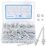 620Pcs Pop Rivets Assortment Kit, 14 Sizes Aluminum Blind Rivets (3/32