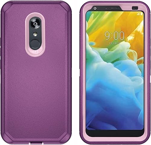 Miniatura 2 de Asuwish Funda de teléfono para LG Stylo 4, funda híbrida resistente a prueba de golpes, cuerpo completo, resistente, accesorios móviles Stylo4 Plus