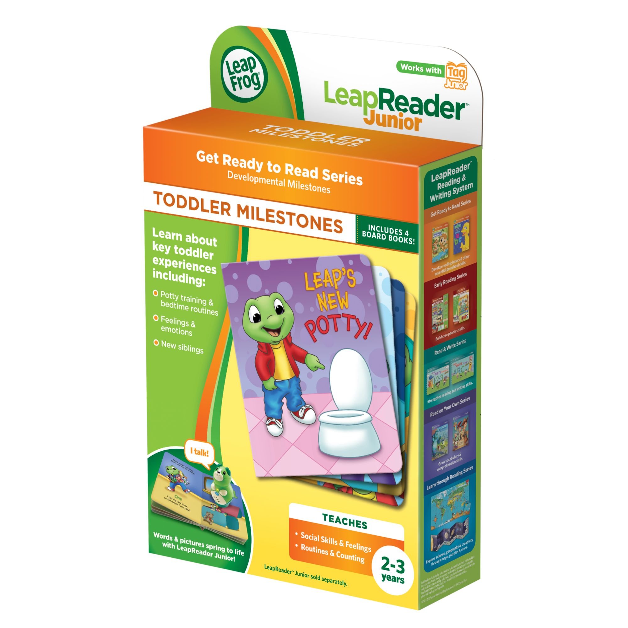 LeapFrog LeapReader Junior: Toddler Milestones Book Set
