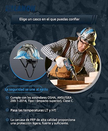 Miniatura 3 de LANON LH666M Hard Hat