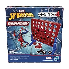 Hasbro Gaming Connect 4 Marvel Spider-Man Edition, Strategy Board Game for 2 Players, Ages 6 and Up (Amazon Exclusive)