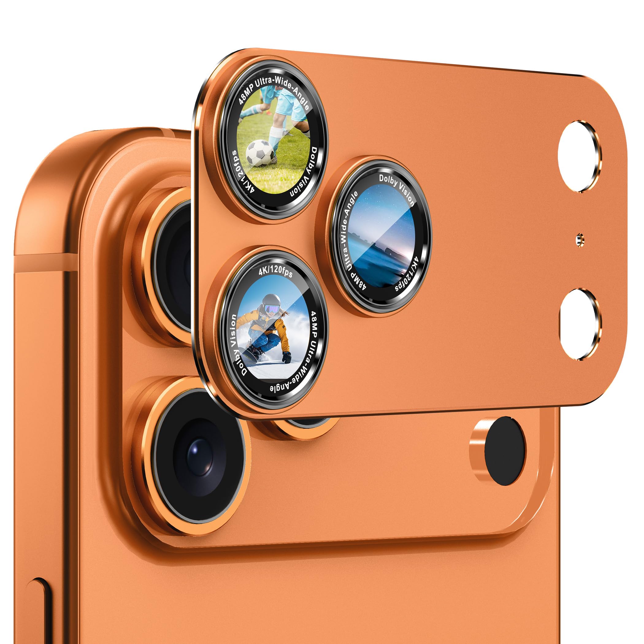 CACOE Metal Camera Lens Protector for iPhone 17 Pro Max