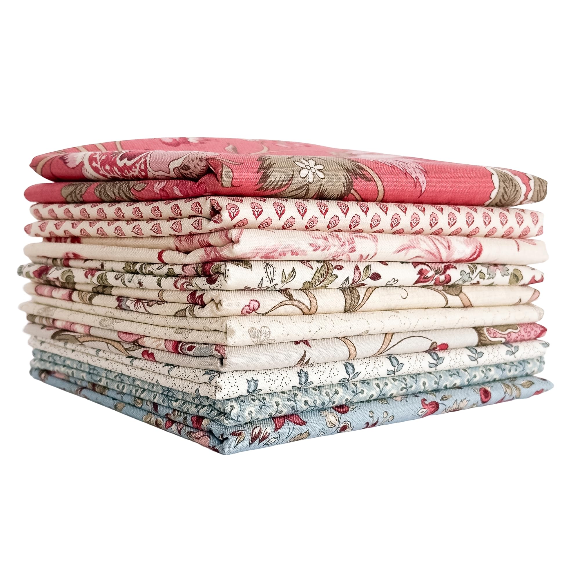 Antoinette Fat Quarter Bundle (10 Pieces) by French General for Moda (FG.Antoinette.10FQ)