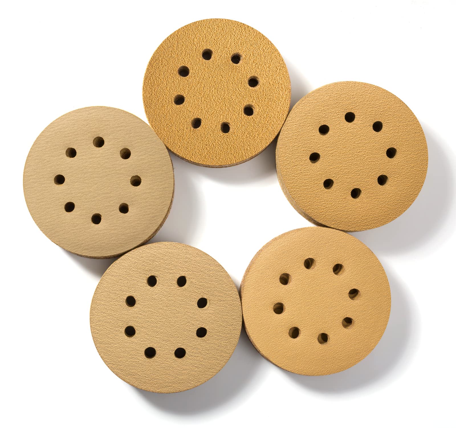 S SATC 100PCS 5 Inch Sanding Discs 60 