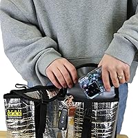 Vista 4 de TrailMax Bolsas de sillín de cuerno grandes; bolsas de sillín de cuerno para caballos; bolsas de sillín para montar en senderos para sillines