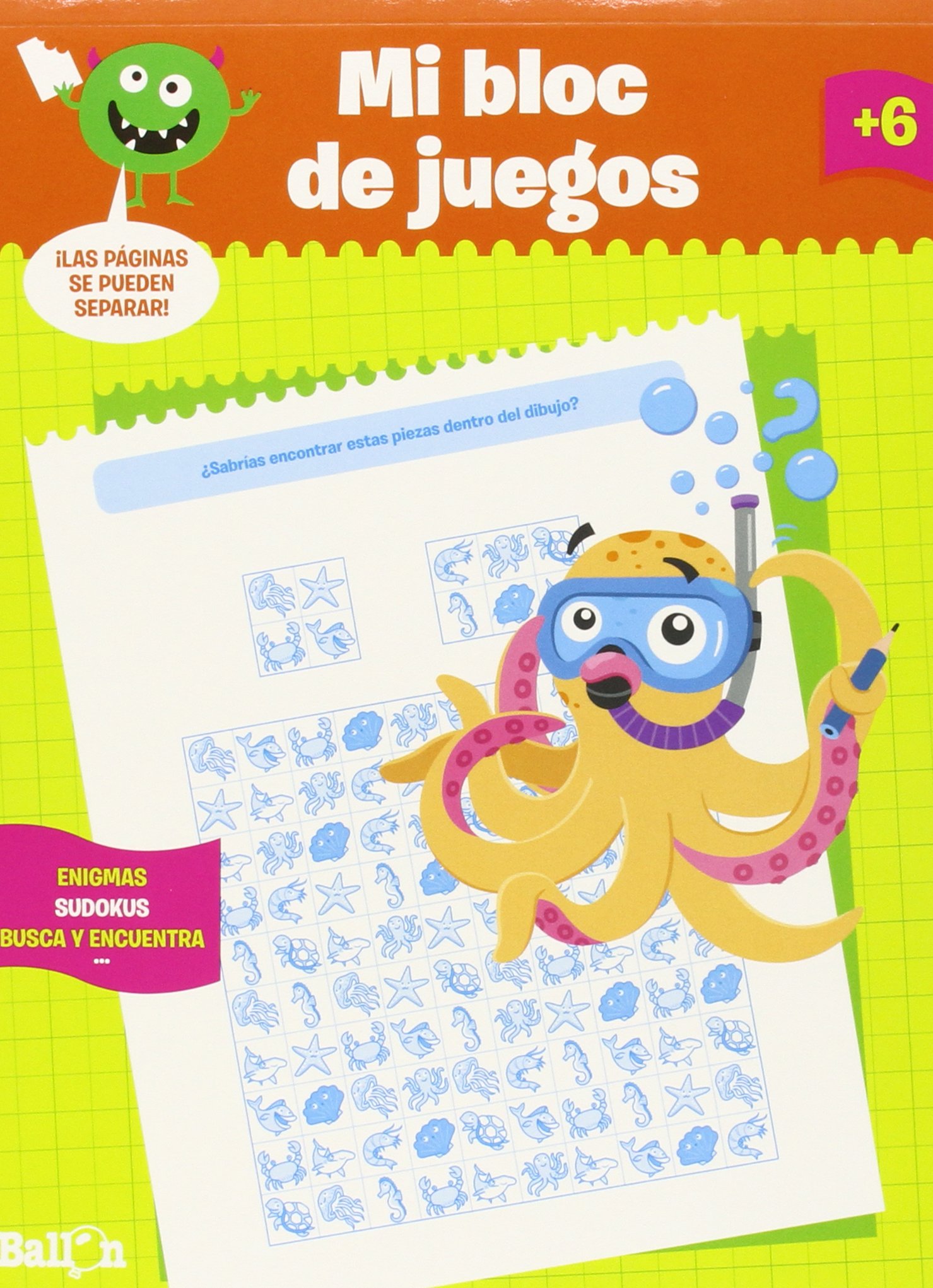 Mi Bloc De Juegos. 6 Años