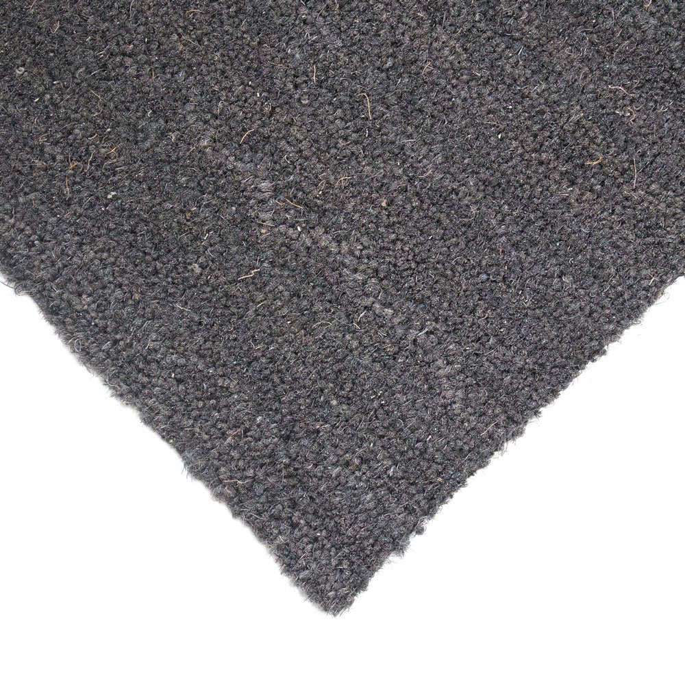 eXtreme® Coir Floor Matting 17mm, Grey | Coconut Fibre Entrance Mat - 12 (100 x 100 cm)
