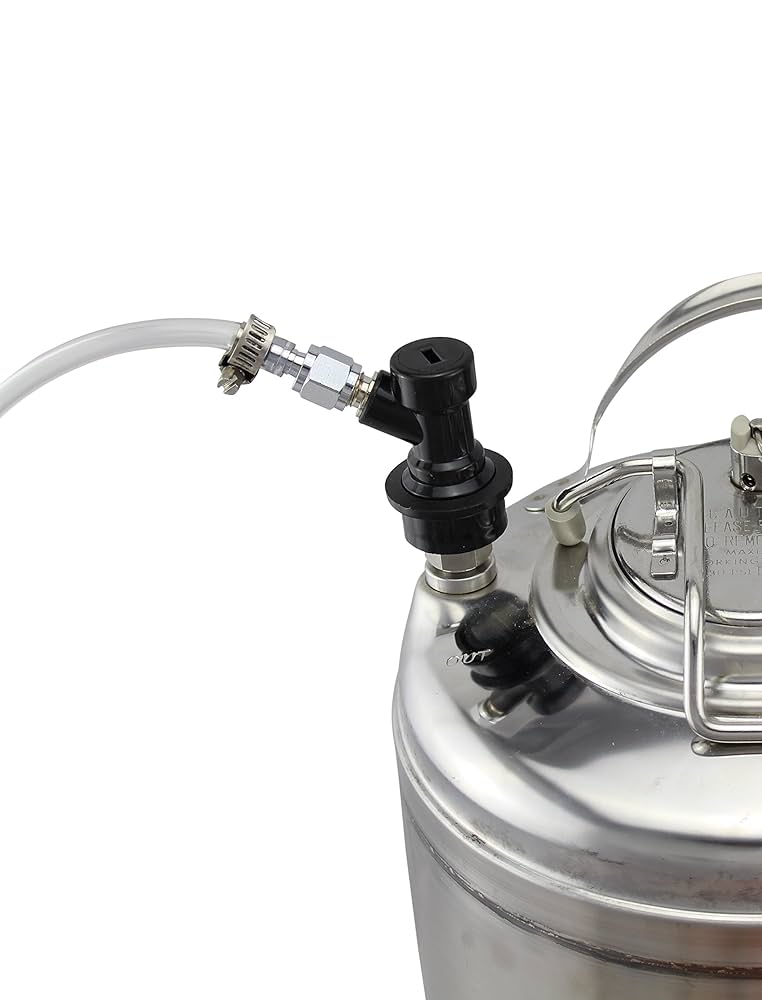 Amazon.com: The Weekend Brewer Ball Lock Cornelius Keg Beer