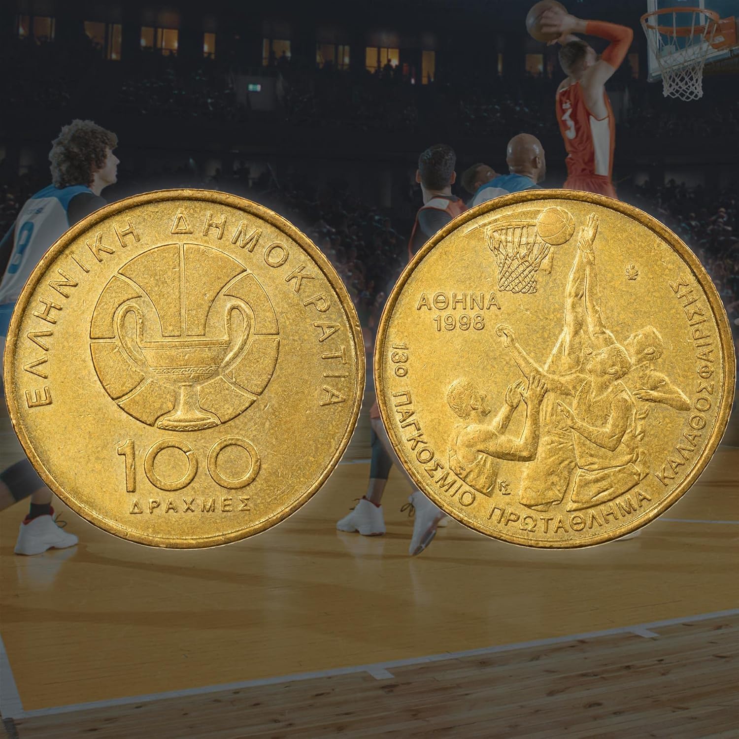 ギリシャ発コイン4枚 | ギリシャコインセットコレクション 100ドルクメ1997年~1999年 | ウェイトリフター | ランナー ギリシャ 、2020年、トラキアとテルモピレスのプルーフ+コインカードロット、2ユーロコイン 古代ギリシャ キジコス 「犬とツナ」エレクトロン貨 紀元前 ...