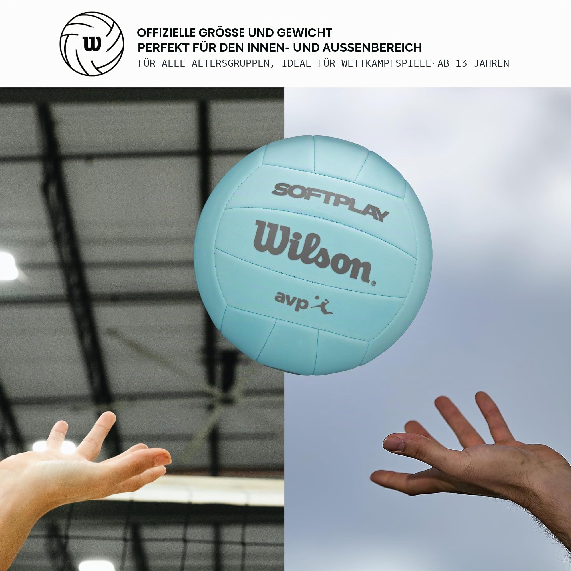 Wilson AVP Soft Play Volleyball