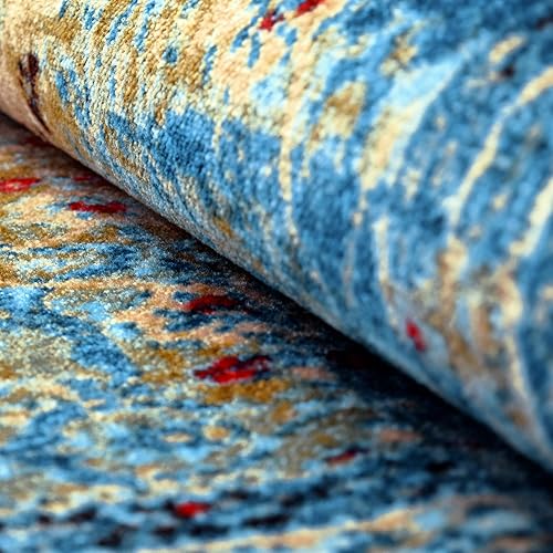 Miniatura 76 de Superior Alfombra antideslizante para interiores, moderna, sobreteñida a máquina, decoración del piso del hogar para entrada, oficina, dormitorio