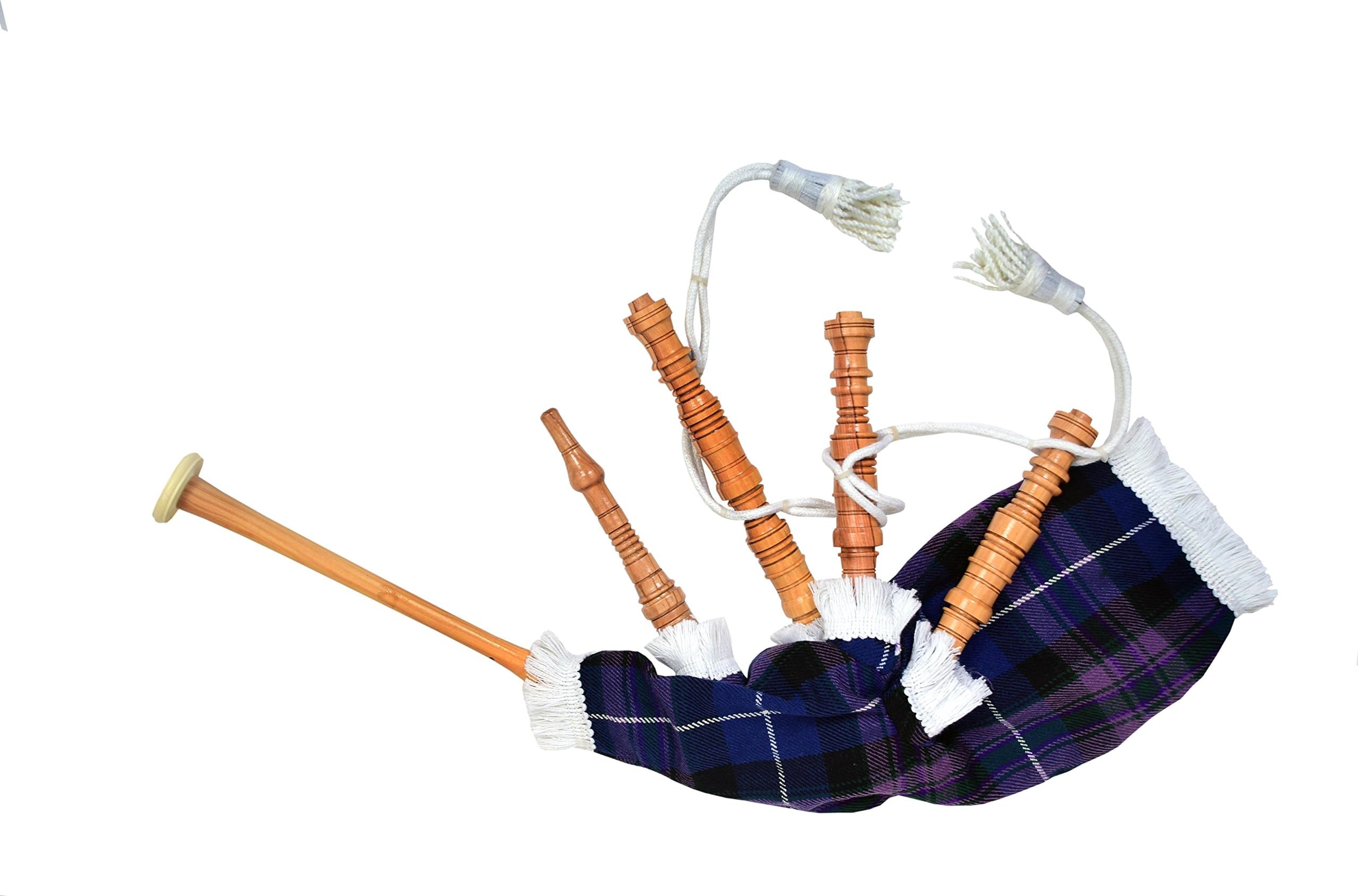 Junior Playable Bagpipes,Child Bagpipe/Kids Toy Bagpipe Free 2 Reeds