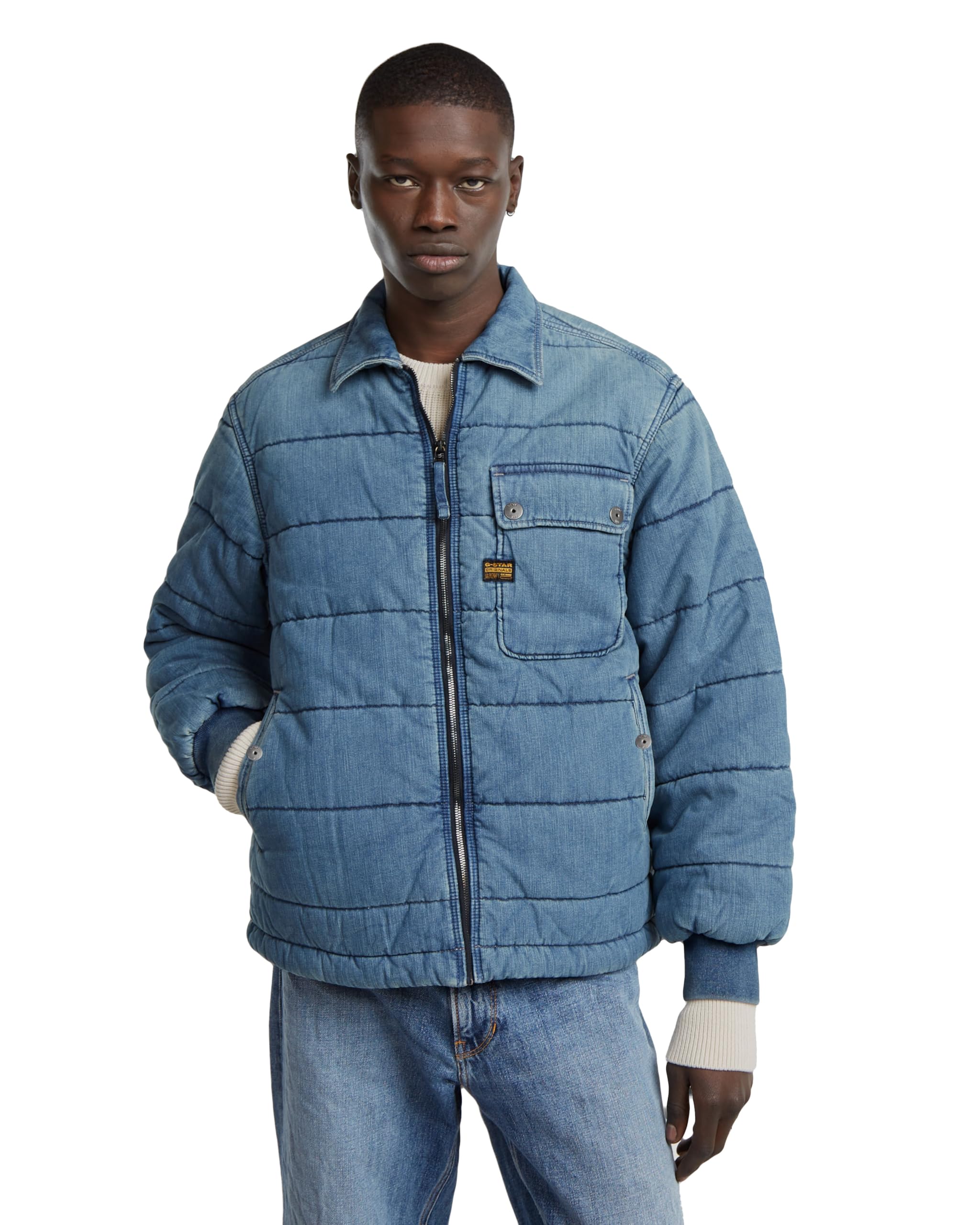 G-STAR Bomber Padded Zip Homme blouson isolant coupe-vent - 8