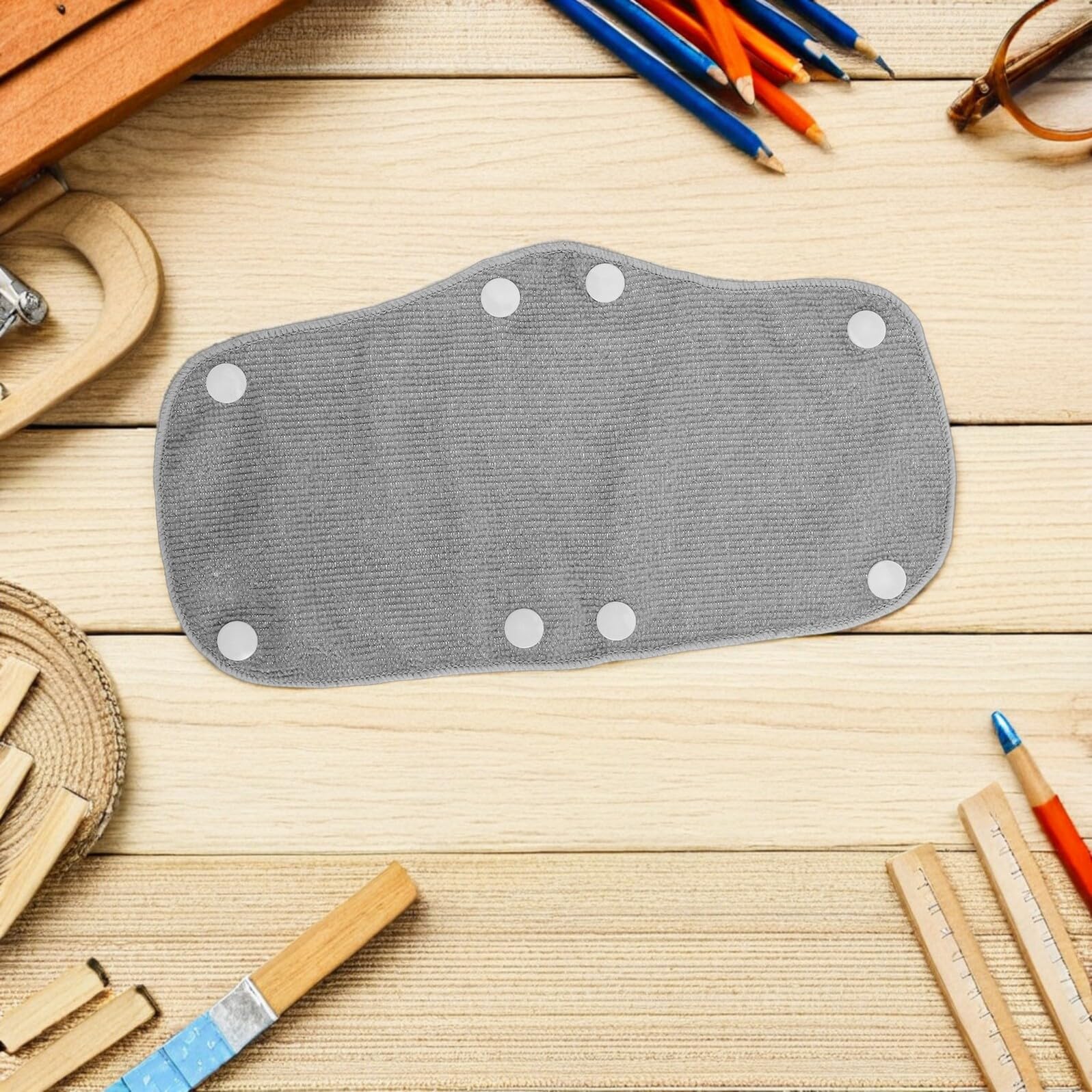 Bandas para Casco Reutilizables Broches, Absorción Máxima de Sudor, Forro Lavable para Casco de Seguridad, 24 Piezas, Compatibles para Uso Laboral y Protección Diaria
