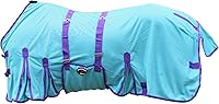 Vista 13 de 60" Caballo Malla Ligero Verano FlySheet Spring Airflow Blanco 73408B