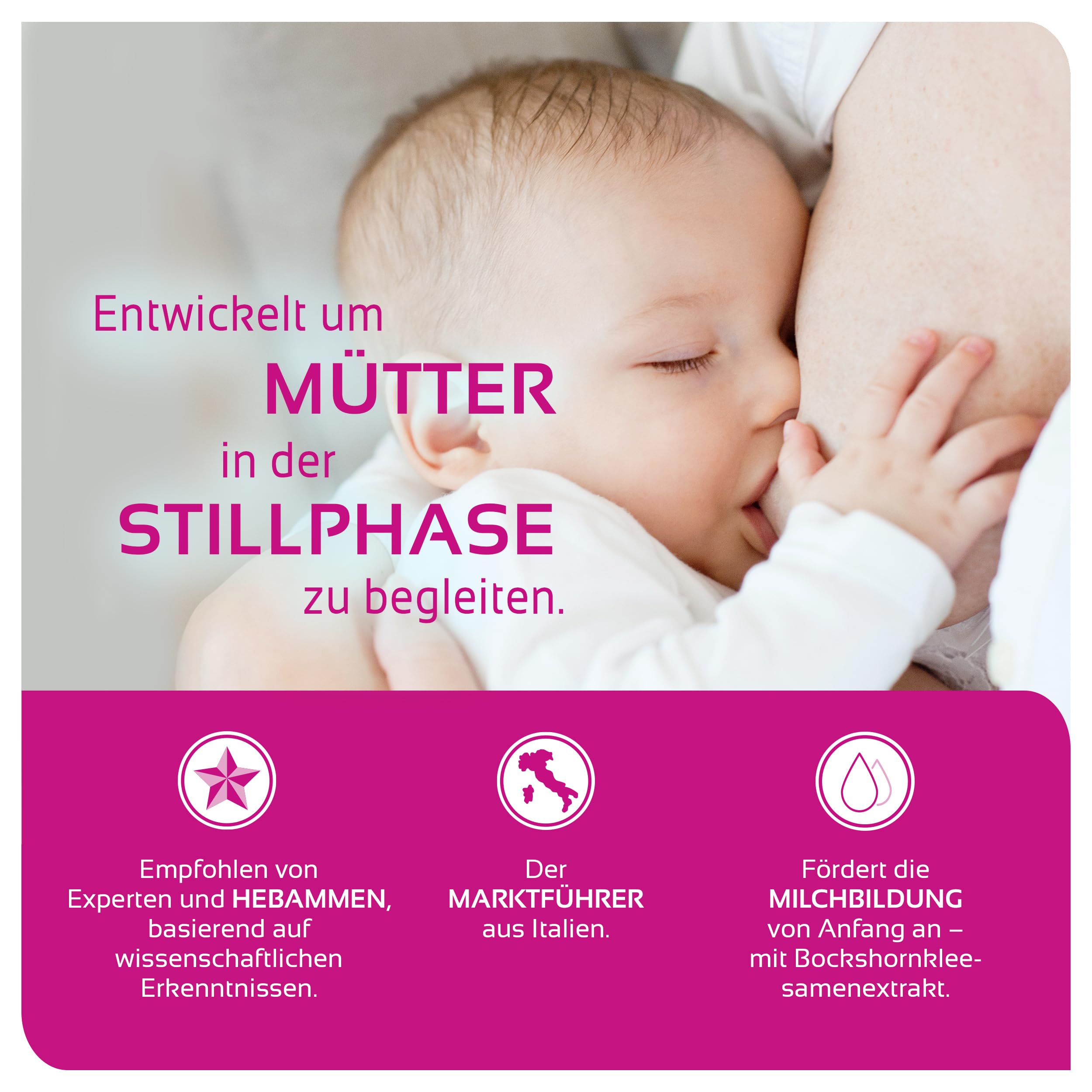 Humana piulatte® – Trinkpulver mit Bockshornkleesamen zur Unterstützung der natürlichen Milchbildung | Unterstützung in der Stillzeit (Packung mit 2)