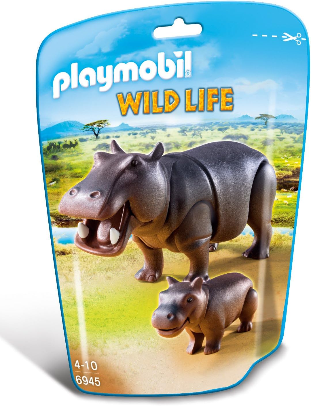 PlaymobilHippo with Calf