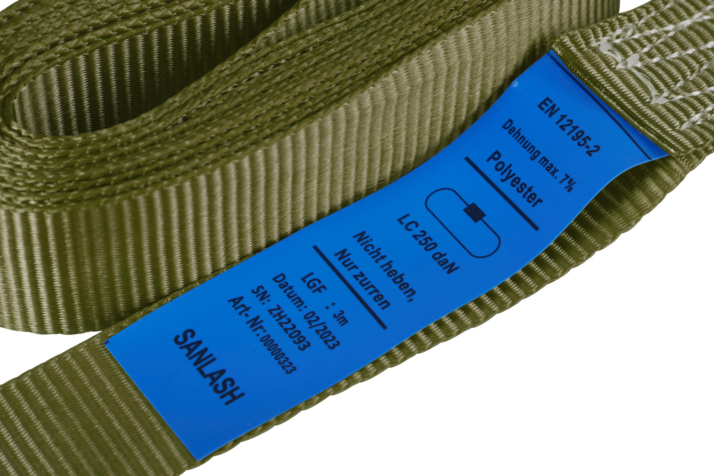 Spanband 2-delig met een breedte van 25 mm