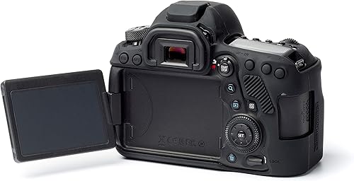 Miniatura 6 de easyCover Funda protectora de silicona para cámara Canon 6D Mark II, color negro