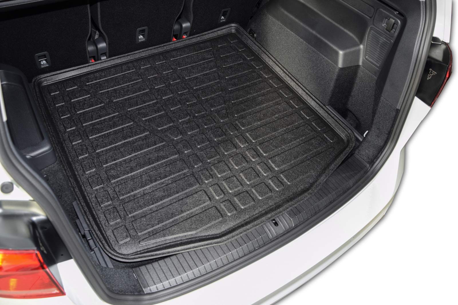 Vasca Bagagliaio TPE Per Dacia Sandero 2021 - Antiscivolo, Impermeabile, Con Bordo 4 Cm - Foto 5