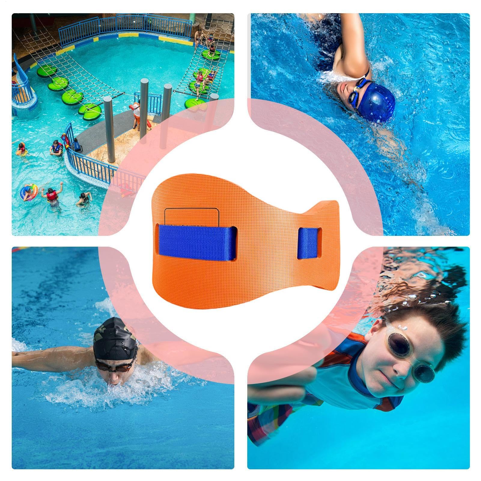 Cinturón de natación - EVA Espuma Flotante Herramienta de Entrenamiento,Cinturón de deriva,para entrenamiento en piscina, fitness, lago, río, mar, parque acuático