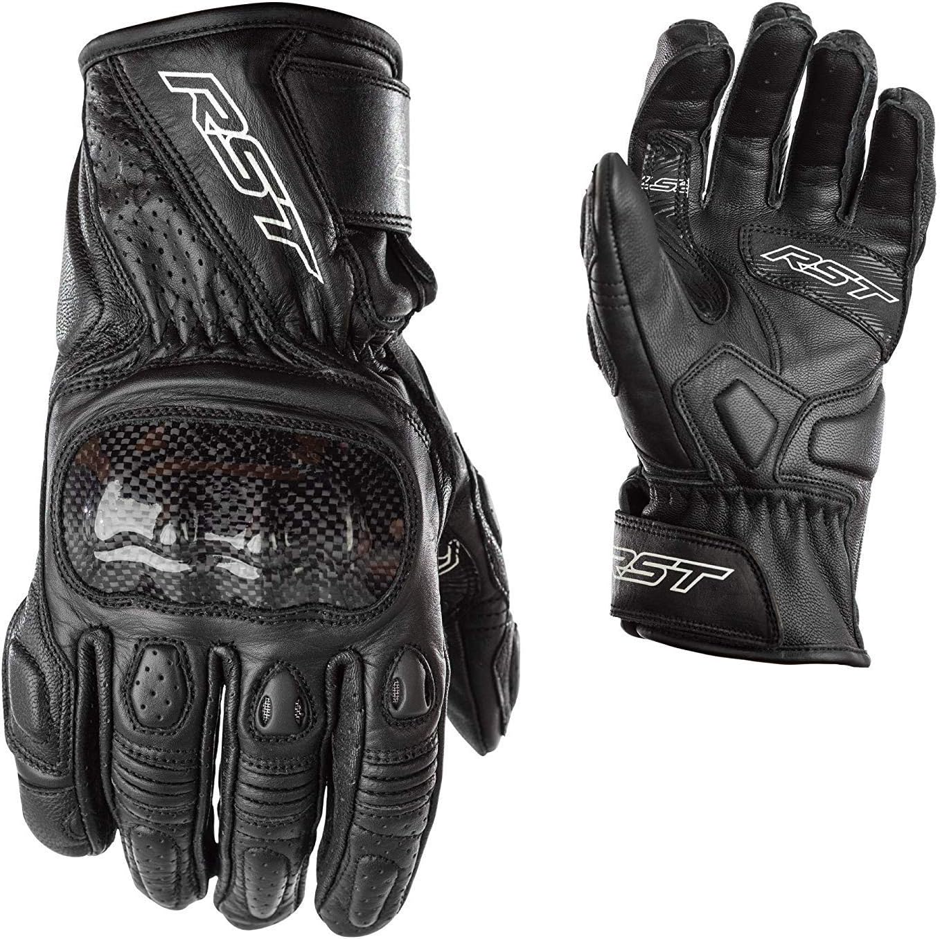 RST 2123 Stunt III CE Motorcycle Glove Black Size 10 L