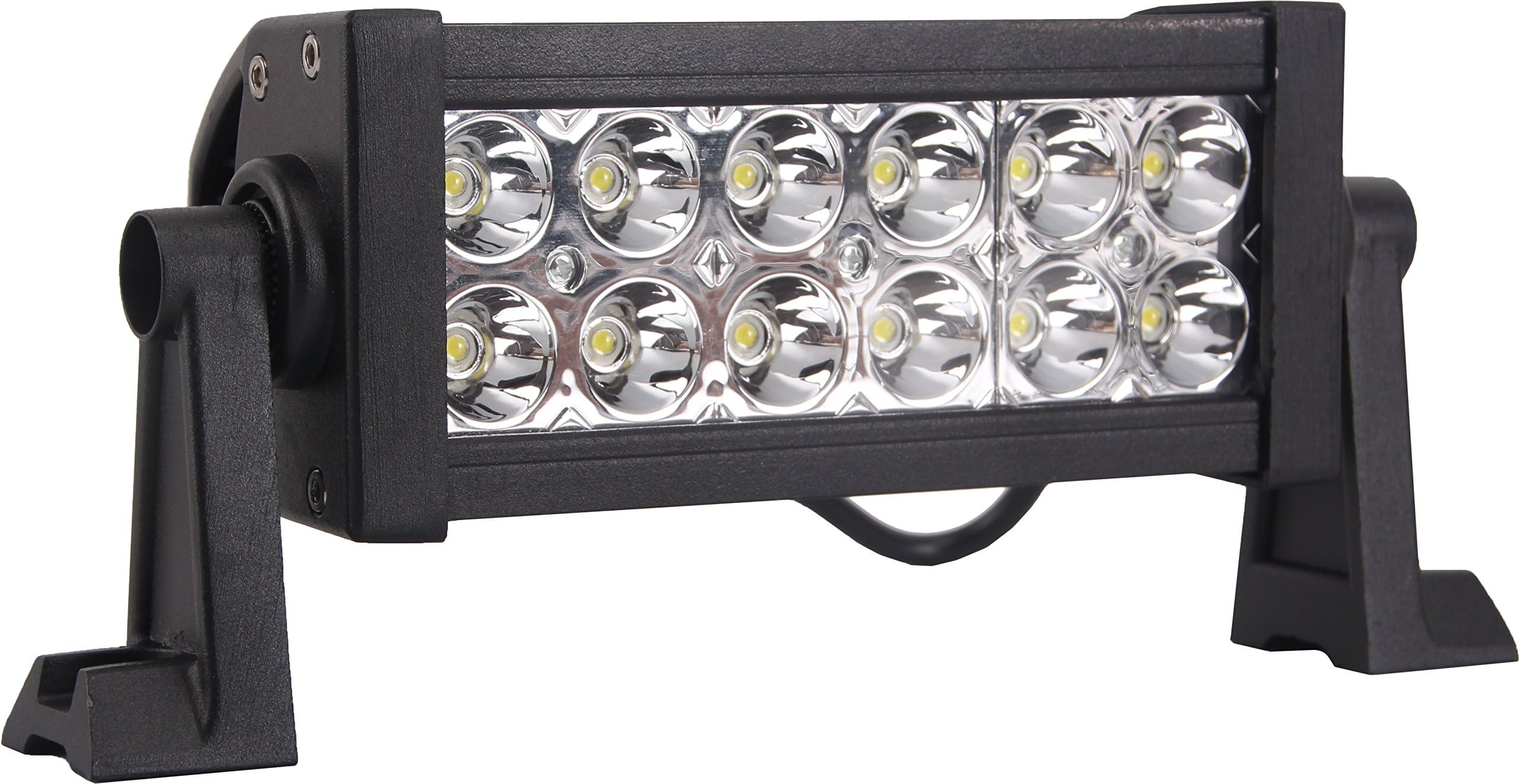 Lumitek Led Light Bar 36w 7" Off Road Light Spot Beam 30 Degree for Jeep 4x4 Boat Truck SUV UTE Tanks Offroad Lighting