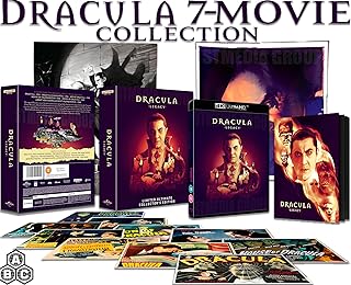 Dracula Legacy (Dracula / Drácula / Dracula’s Daughter / Son of Dracula / House of Frankenstein / House of Dracula / Abbott & Costello Meet Frankenstein) [Ultimate Collector's Edition] [1931-1948] [7 Movies] [4K UHD + Blu-ray] [Region Free]