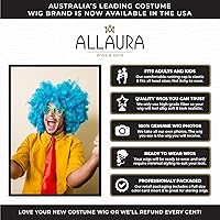 Vista 6 de ALLAURA Peluca de Jon Snow Rey del Norte + Pin escudo de Jon Snow - Pelucas cortas rizadas negras Bruno para hombre, disfraz de Halloween, cosplay