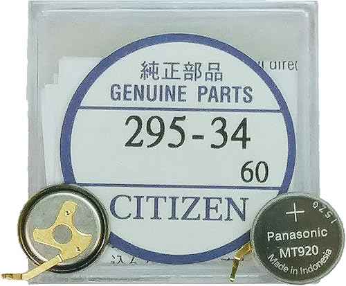 295-3400 Original Citizen Watch Energy Cell - Batería - Condensador para reloj Eco-Drive (igual que 295-34)