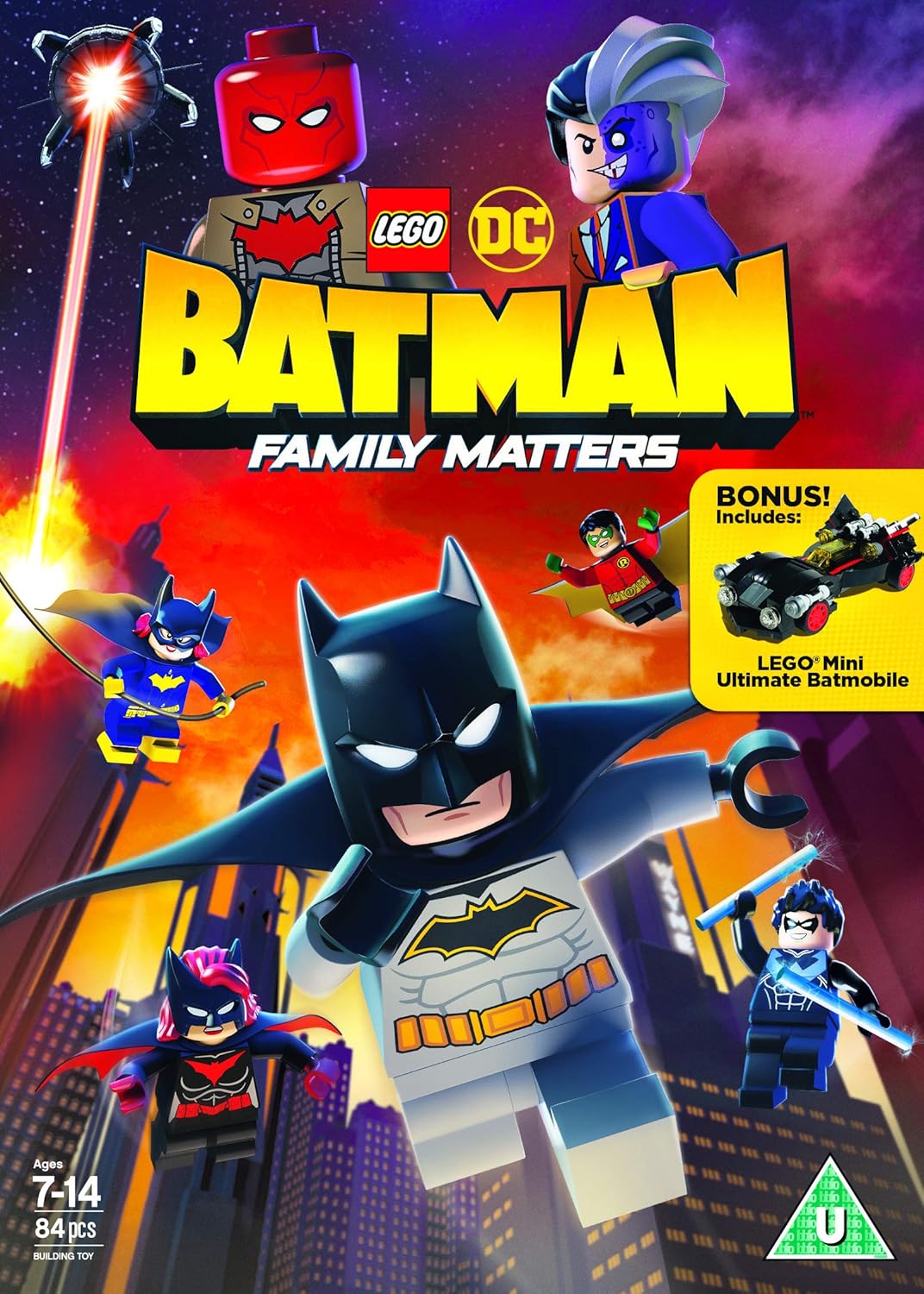 Lego DC Batman Family Matters DVD 2019