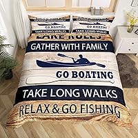 Vista 31 de Castle Fairy Funda de edredón de geometría moderna, tamaño Queen, funda de edredón verde y azul con 2 fundas de almohada para adolescentes