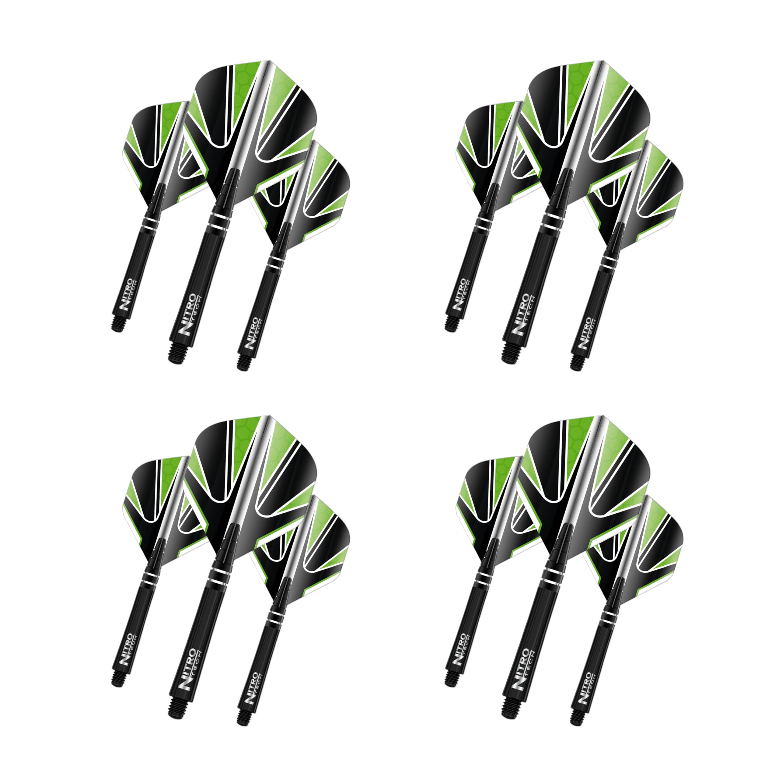 RED DRAGON Hardcore Flight & Nitrotech Stems Combo Set