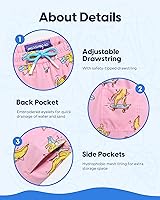 Vista 57 de maamgic Traje de baño para niños con forro de compresión elástico para niño Yema de Huevo Coco