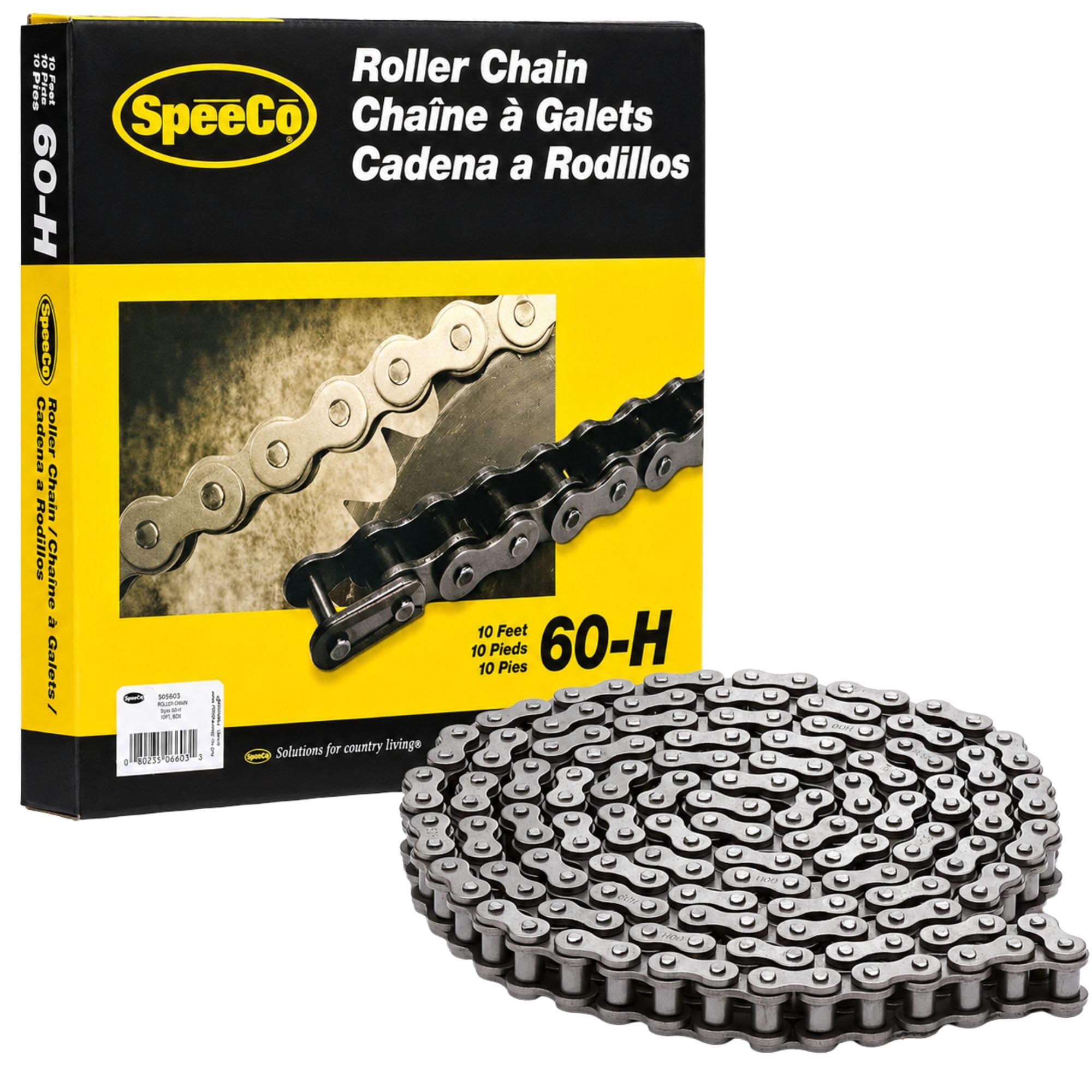 SpeeCo #41 Roller Chain 1/2" Pitch - 10 Feet with Connecting Link — Amazon image 8