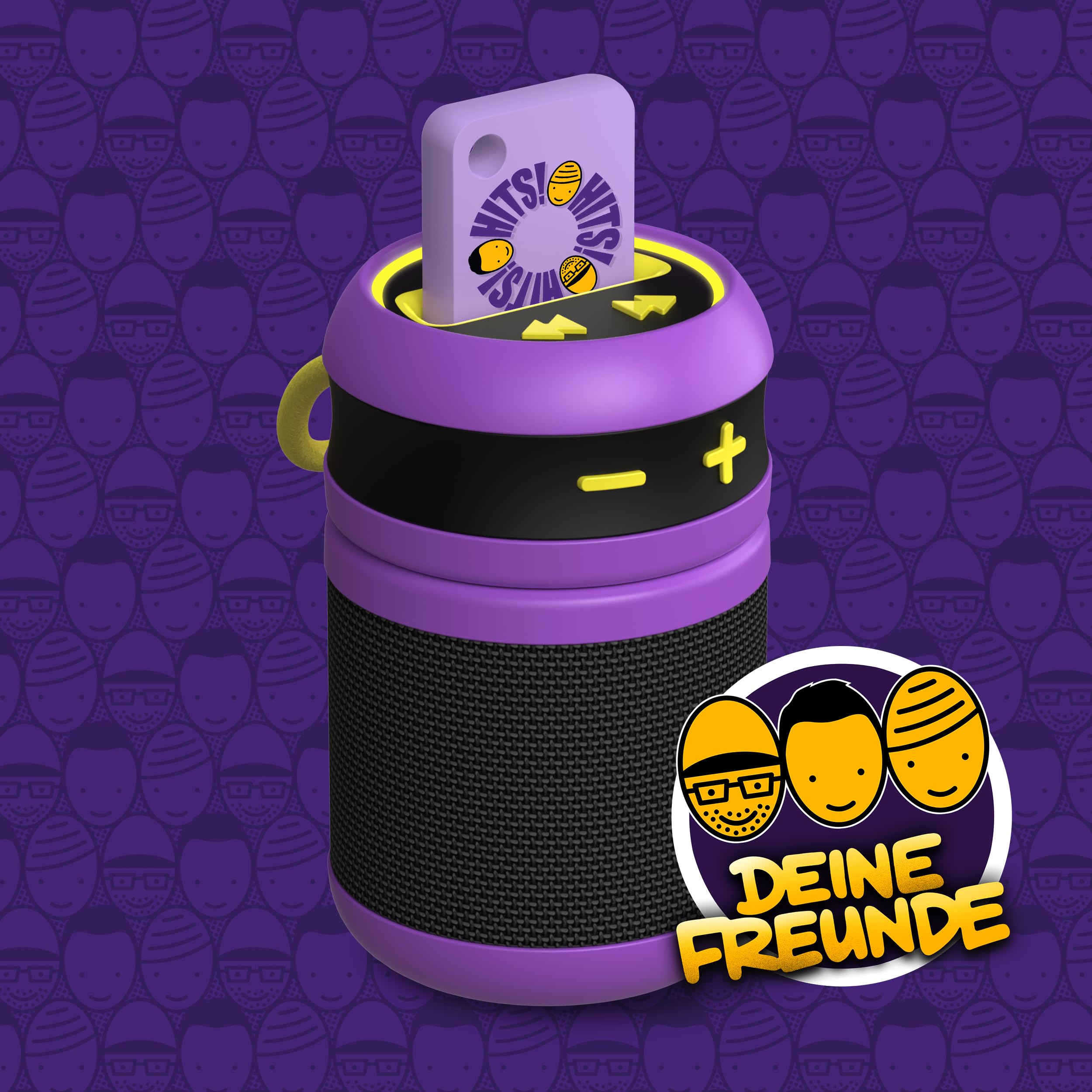 Galakto - Kinder Musik- und Hörspielplayer für zuhause und unterwegs, Deine Freunde Edition, inkl. DF Token, ohne Internet überall hörbereit, kinderleichte Bedienung, Lange Akkulaufzeit