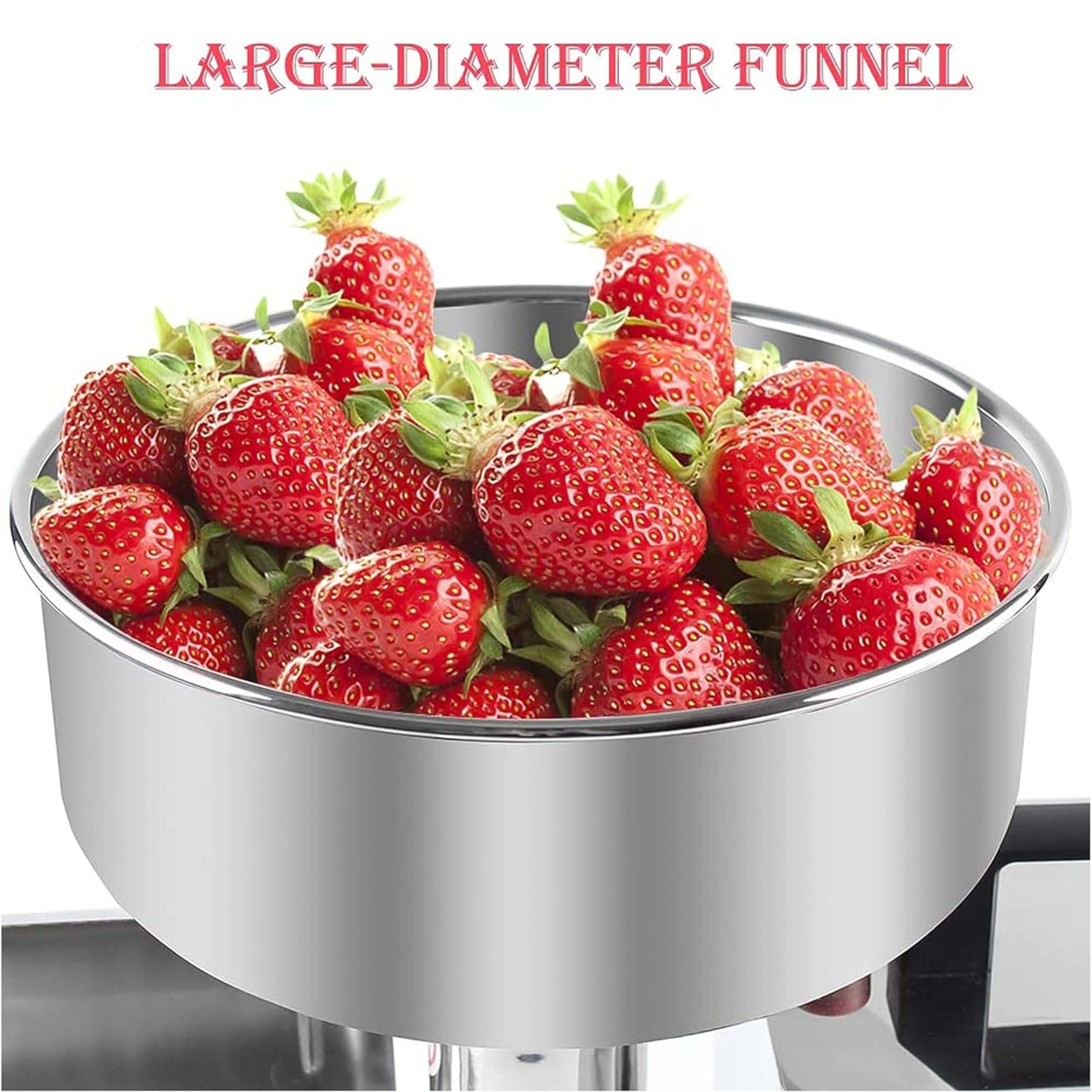 370 W Electric Tomato Punti di Pomodoro Meccanico di cibi Commerciale Pressa marmellata e Salse Squeezer Maker in Acciaio Inossidabile Squeezer per Il Mulino da Cibo per Conserve