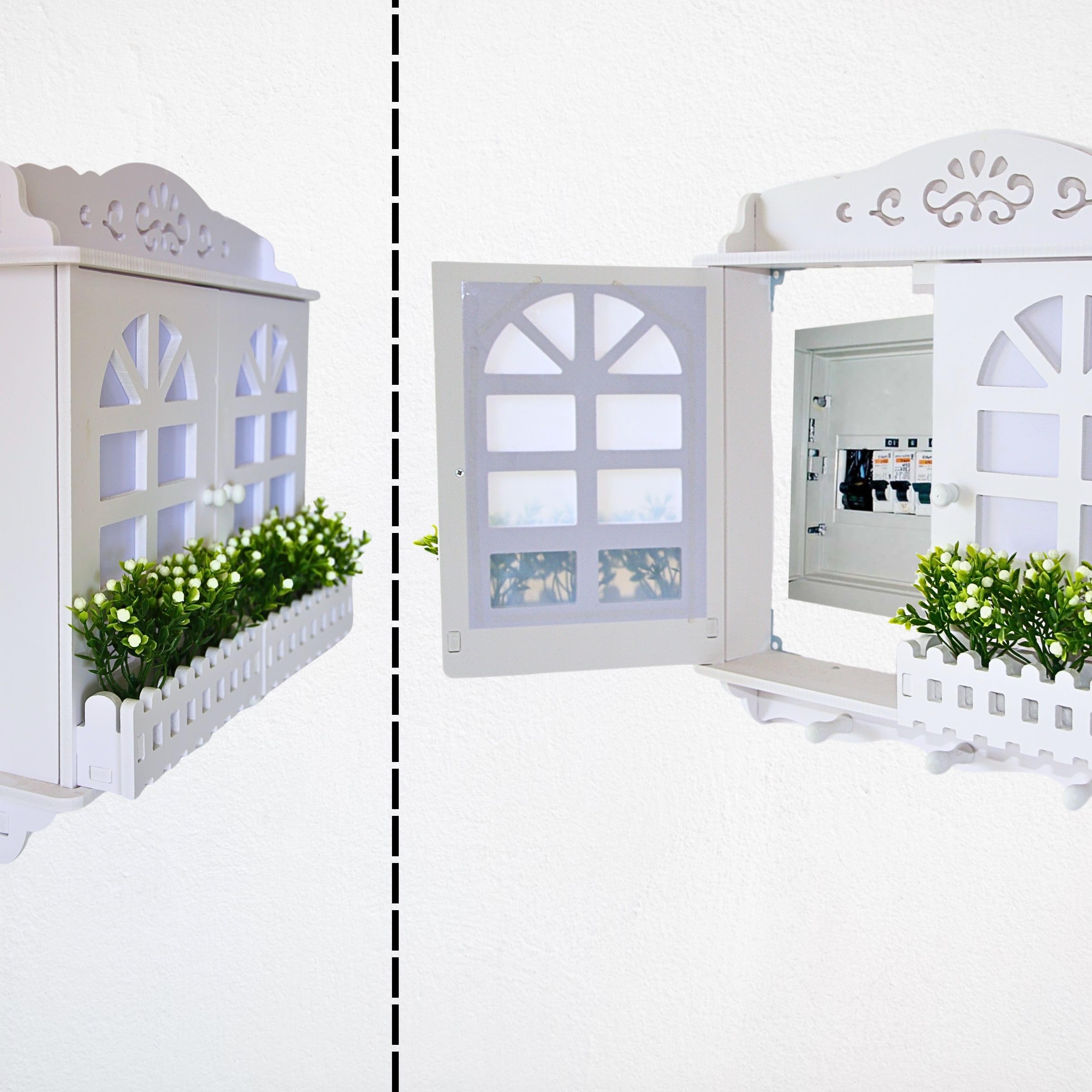 Tapa Cuadro Eléctrico Decorativo. Tapa Contador de Luz Decorativa. Cubre Contadores de Luz. Cubre Cuadro Eléctrico y Llavero. Cubrecontador Tapar Cuadro.