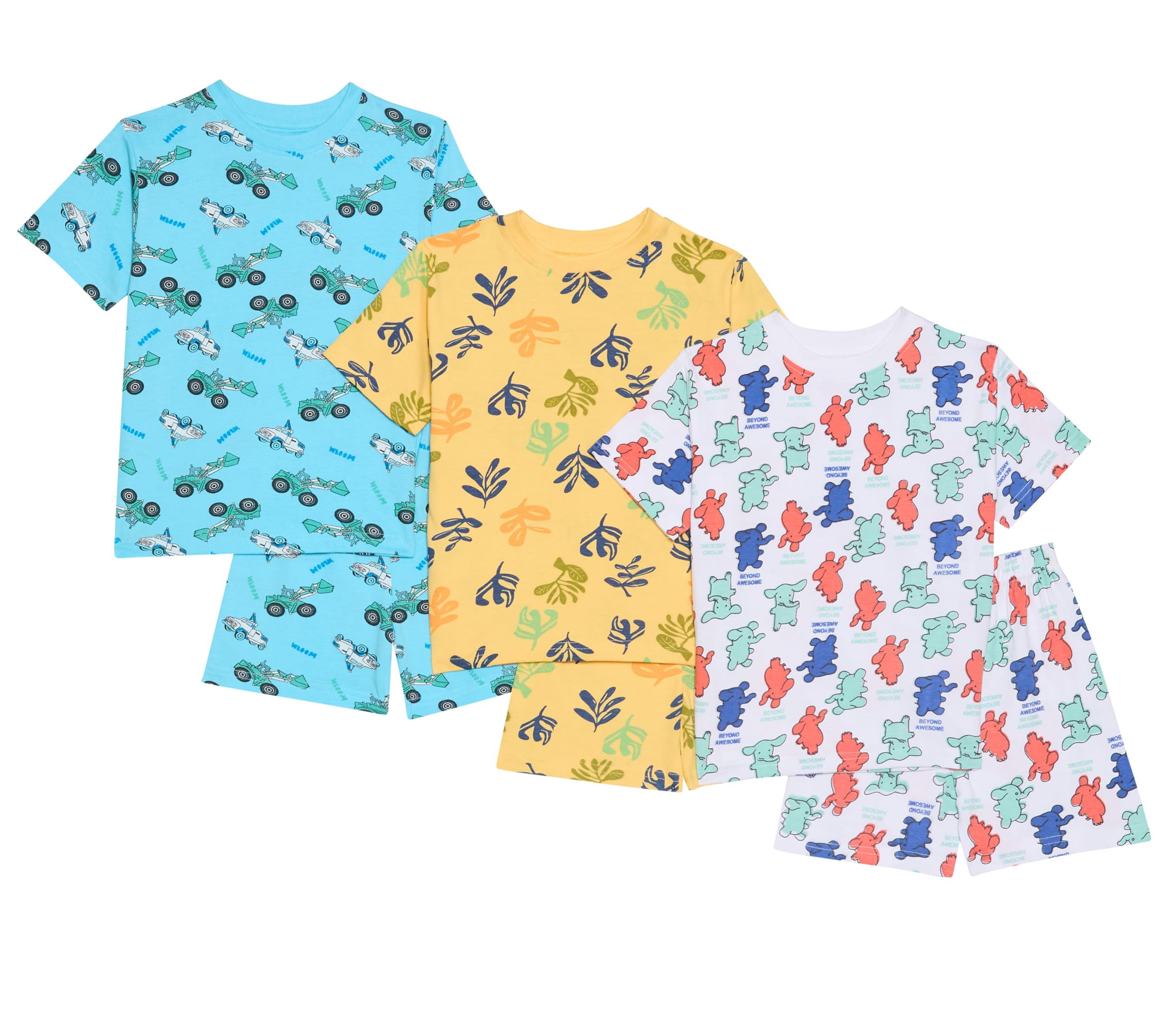 T2F DropShoulder T-shirt i szorty dla chłopców