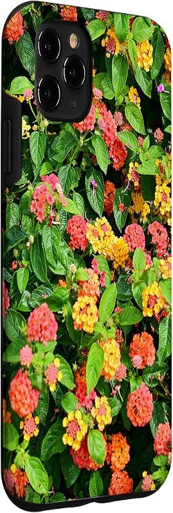 iPhone 11 Pro Max Lantana Flower Garden Case